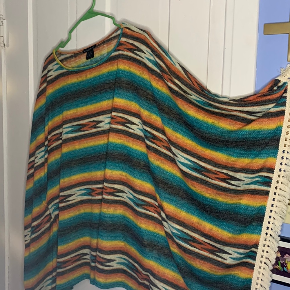 See You Monday brand, Rainbow Poncho